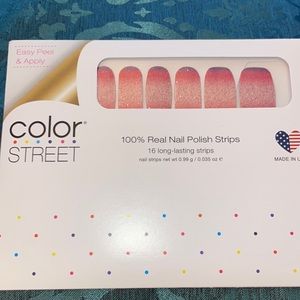 $13 - Color Street nail strips - - Nuclear Fuchsian